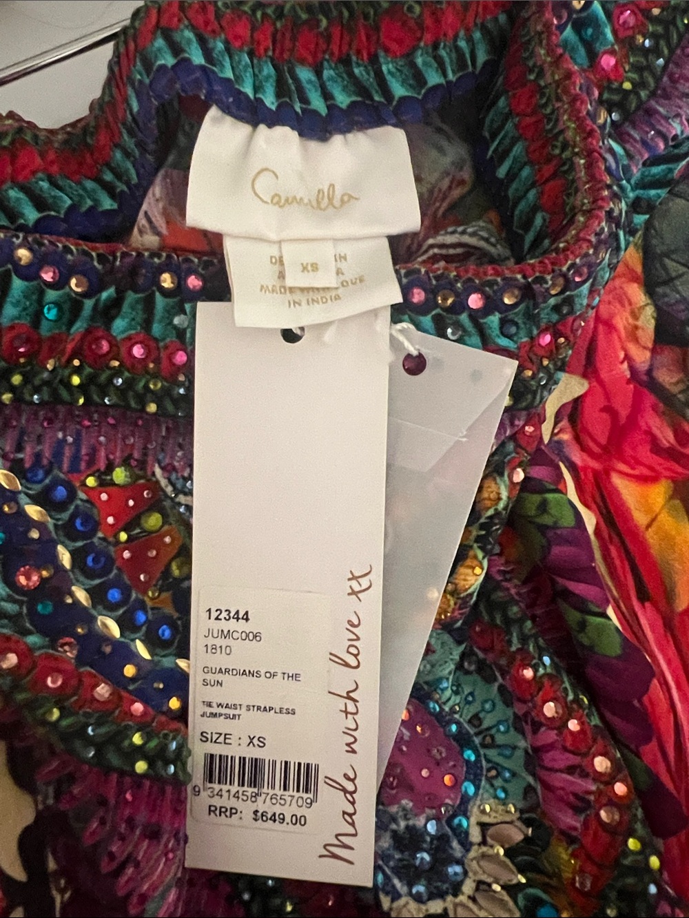 CAMILLA Jumpsuit in Guardians of the Sun - Picture 7 of 7